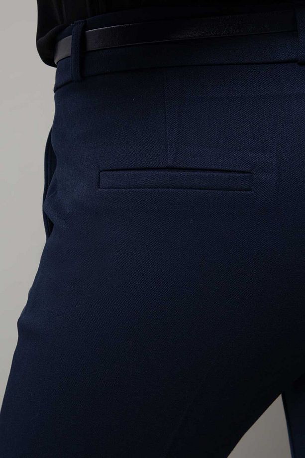 Yüksek Bel Slim Fit Pantolon – Şıklığın Güçlü Duruşu - 8