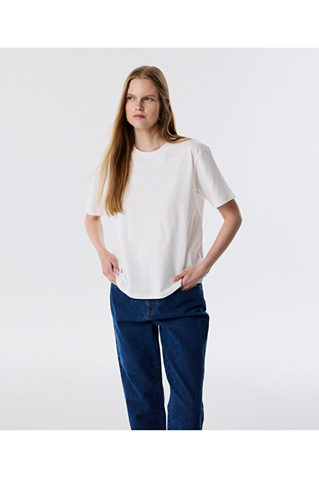 BİSİKLET YAKA BASIC T-SHIRT - 1