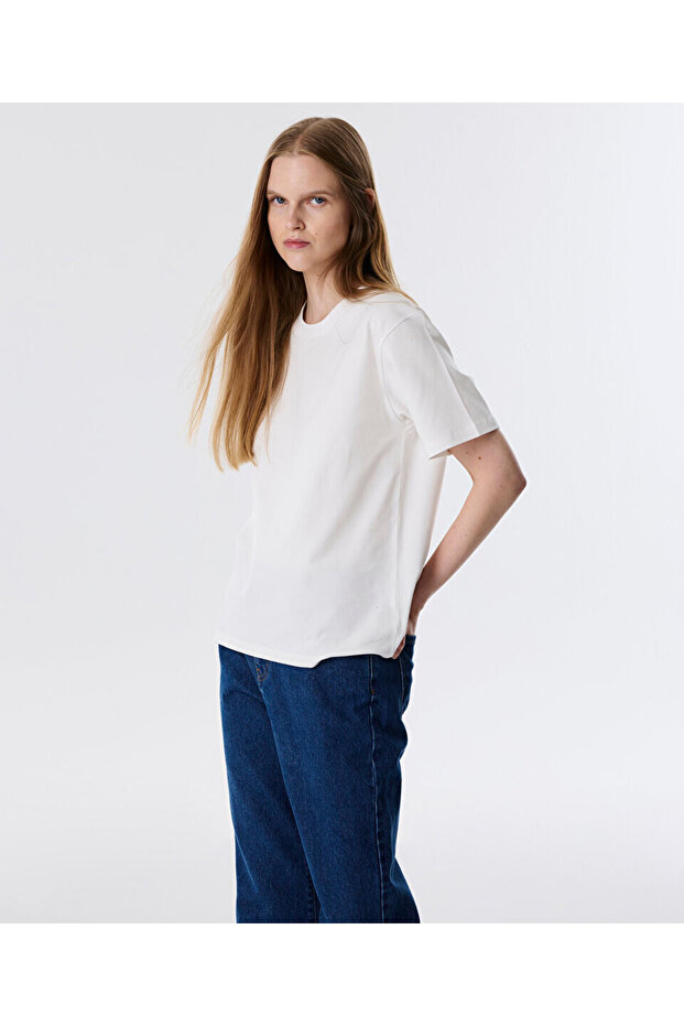 BİSİKLET YAKA BASIC T-SHIRT - 2