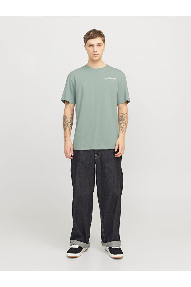 JJHAWAII TEE SS رقبة دائرية