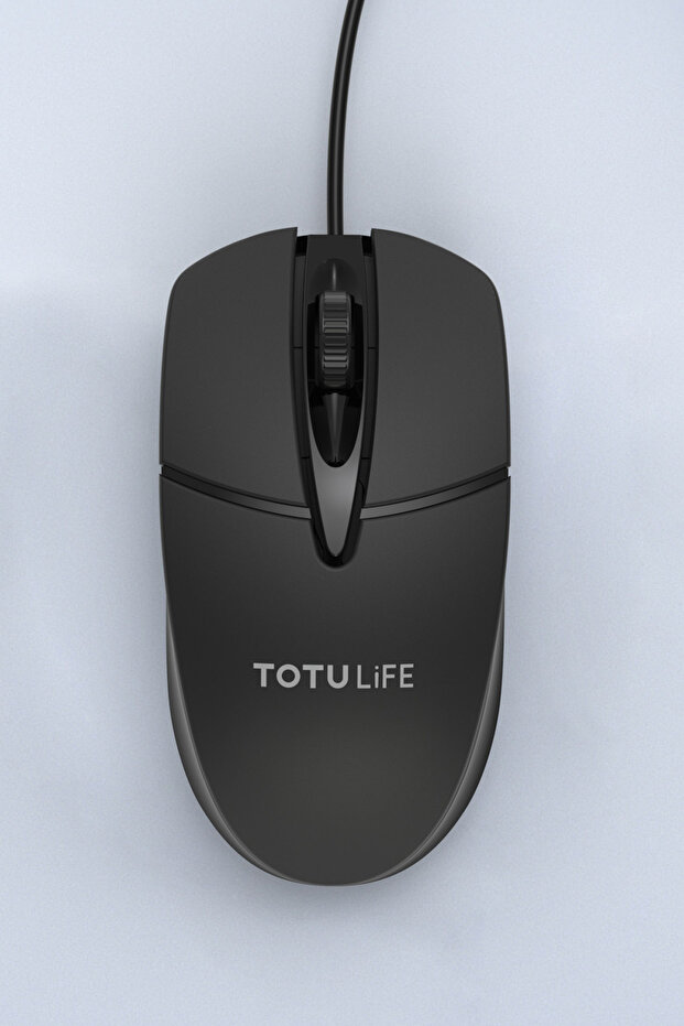 ماوس بصري سلكي - أسود - 5