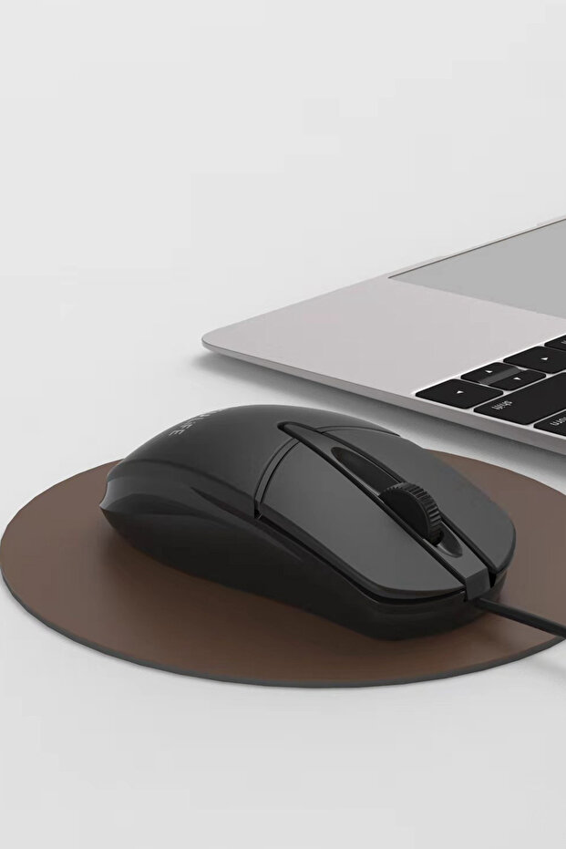 ماوس بصري سلكي - أسود - 4