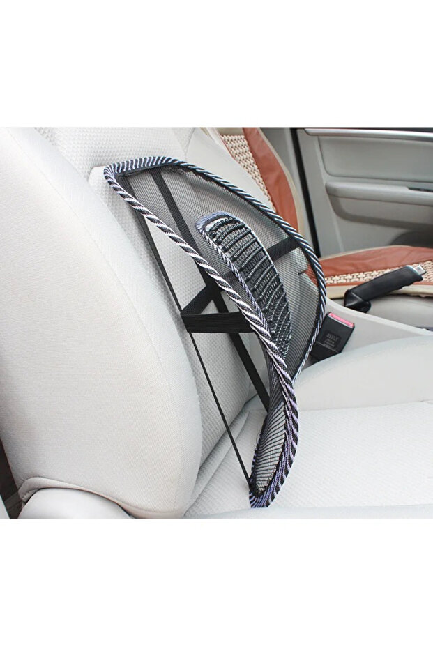 Adjustable, sweat-proof lumbar support - 3