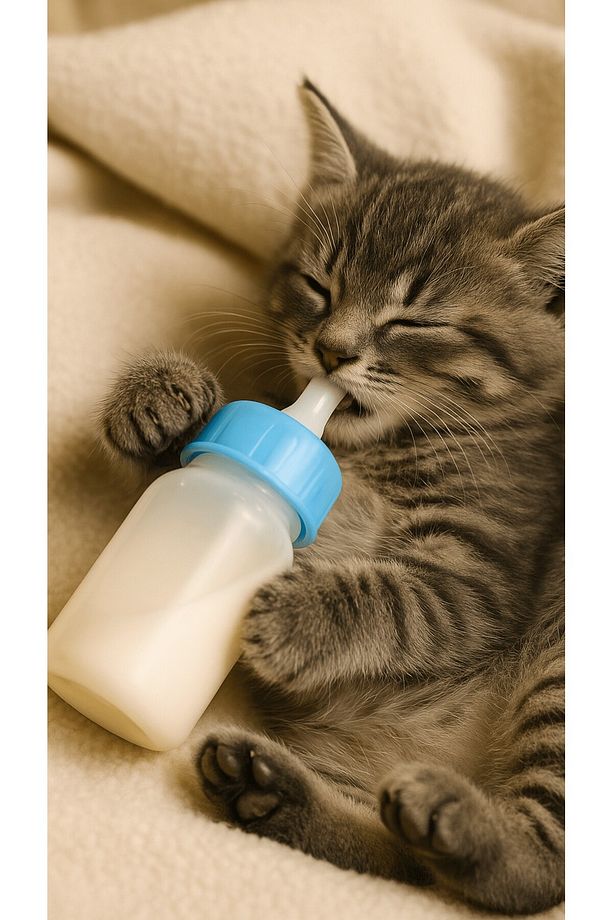 Yevru Kedi Köpek Biberon Yedek Emzikli 50 ML Kedi Biberonu - 3