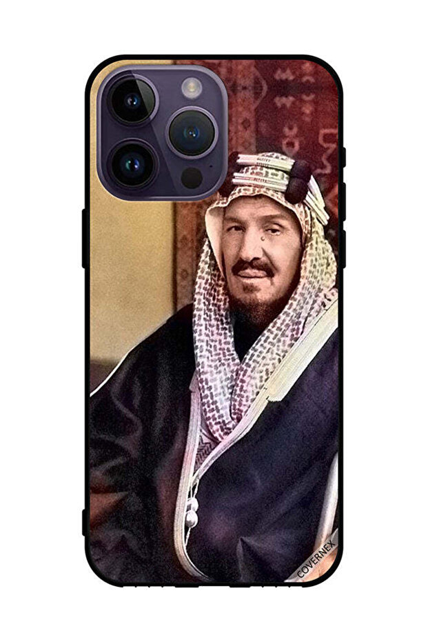 غطاء حماية لهاتف أبل آيفون 14 برو ماكس الملك ابن سعود