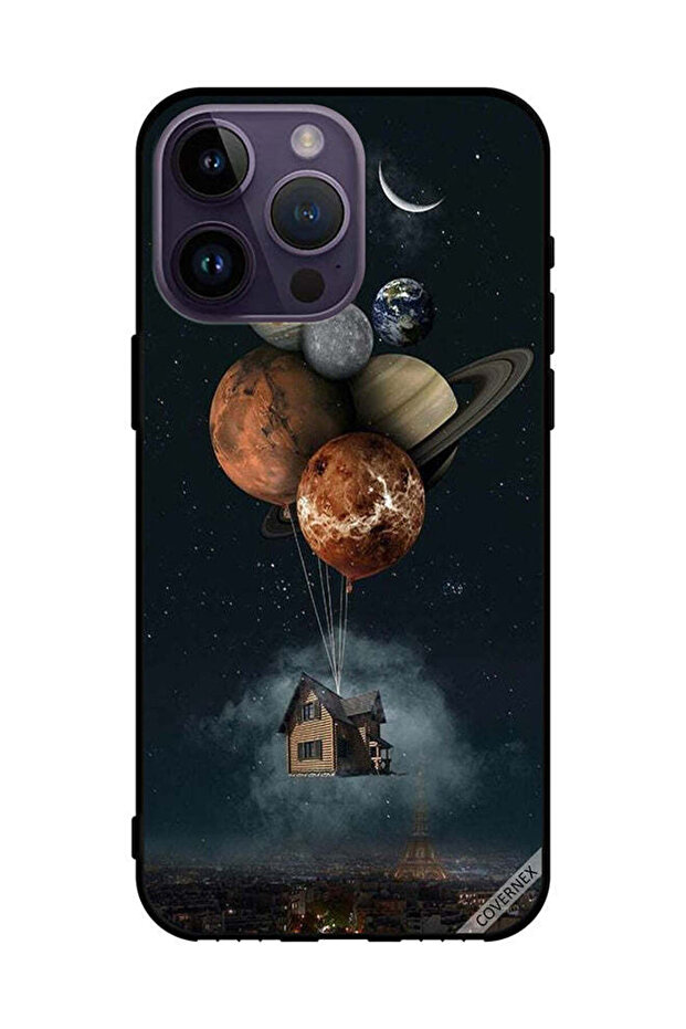 غطاء حماية لهاتف Apple iPhone 14 Pro Max من Balloon Planets Takes Home