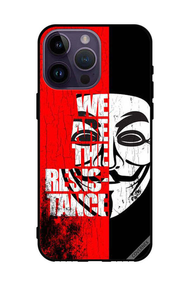 غطاء حماية لهاتف Apple iPhone 14 Pro Max نحن المقاومة