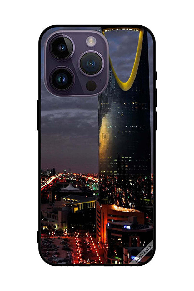 غطاء حماية لهاتف Apple iPhone 14 Pro برج المملكة