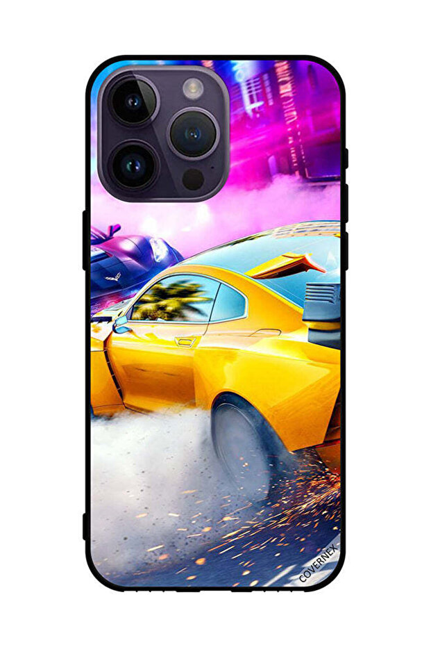 غطاء حماية لهاتف Apple iPhone 14 Pro Max سيارة سباق