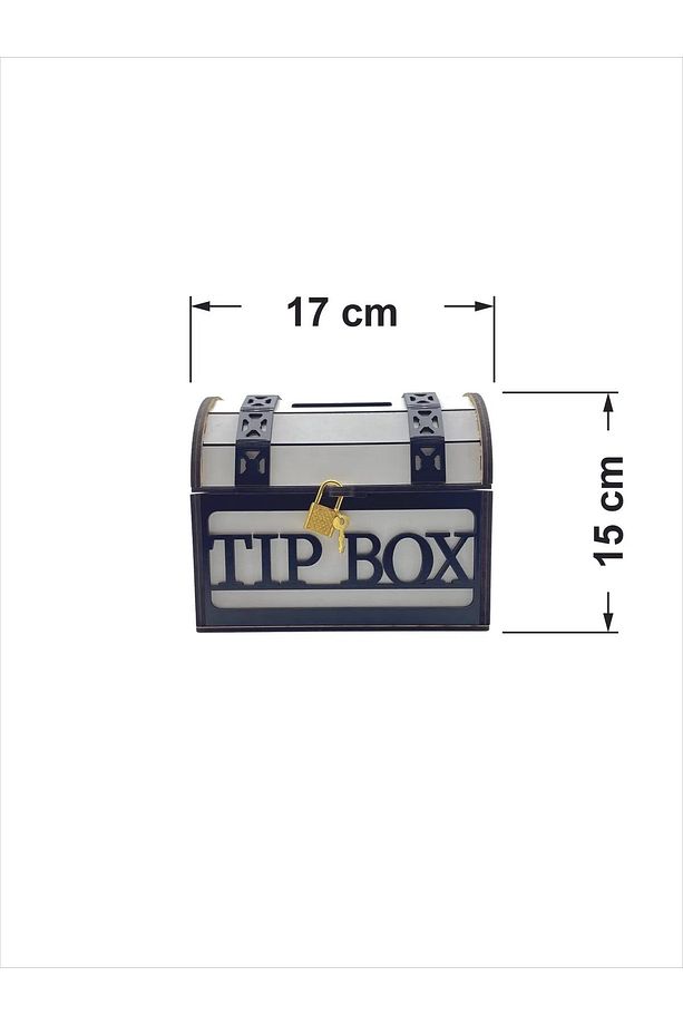 Tip Box, Bahşiş Kutusu, Kumbara, Sandık Tipi Tipbox - 5