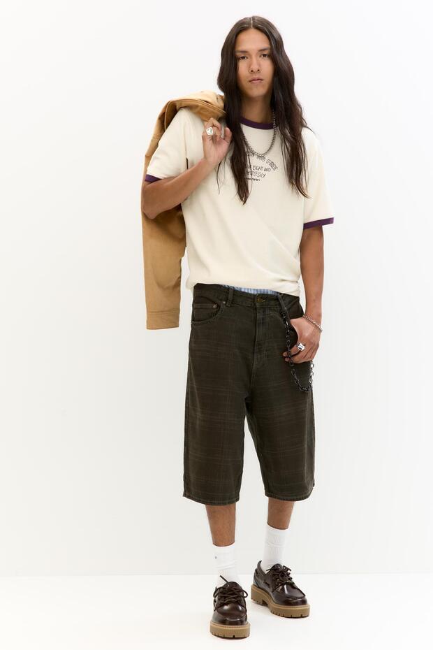 Nakış işlemeli t-shirt - 3