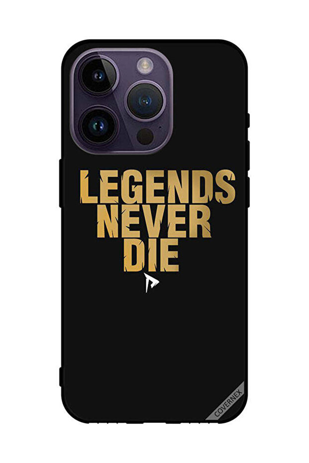 غطاء حماية لهاتف Apple iPhone 14 Pro Legends Never Die