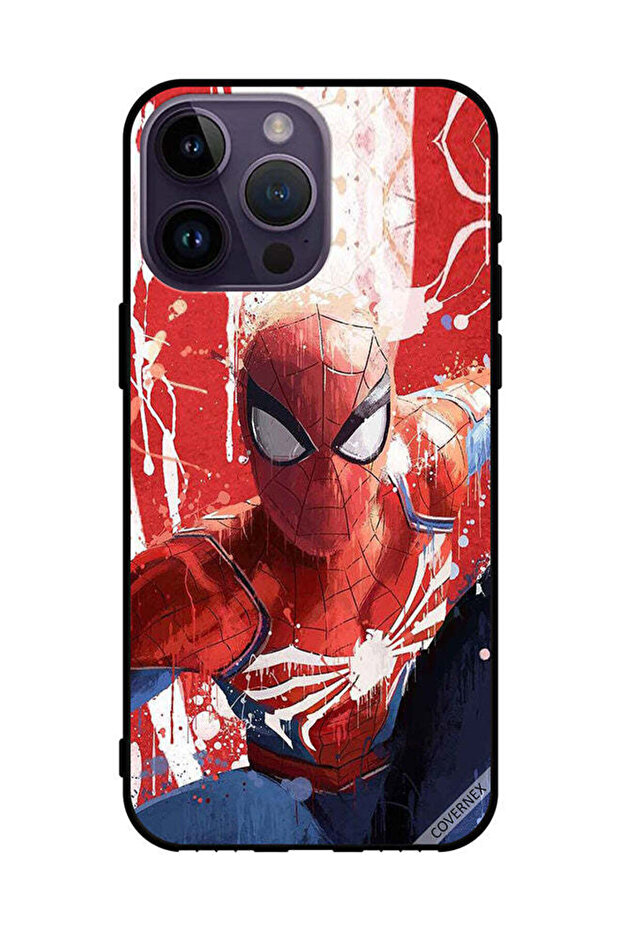 غطاء حماية لجهاز Apple iPhone 14 Pro Max Spiderman