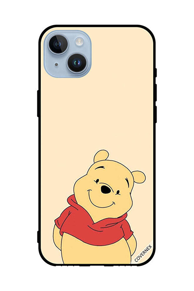 غطاء حماية لهاتف Apple iPhone 14 Plus - الدب في وضع السعادة