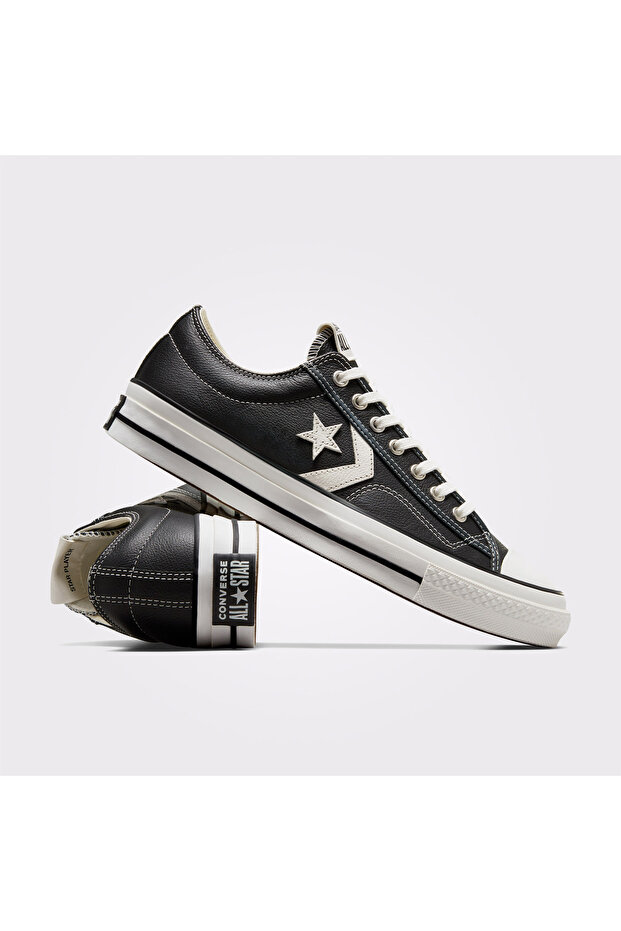 Star Player 76 Fall Leather Unisex Siyah Sneaker - 7