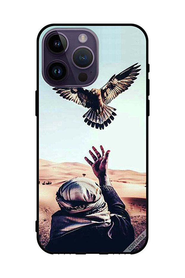 غطاء حماية لهاتف Apple iPhone 14 Pro Max النسر يعود إلى اليد