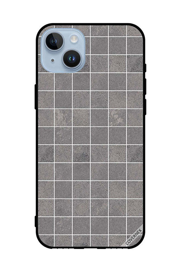 غطاء حماية لهاتف Apple iPhone 14 Plus بنمط البلاط - 1