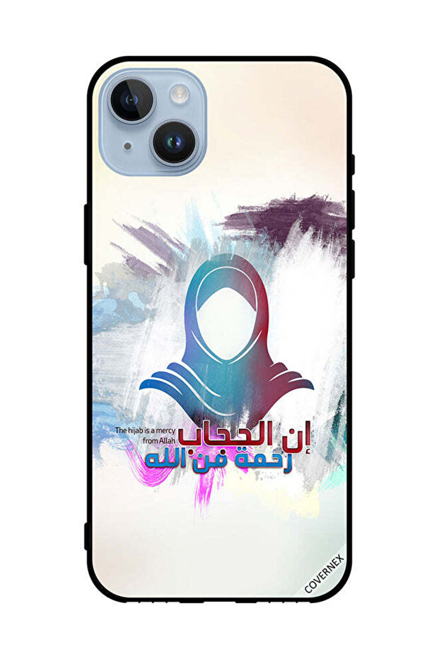 غطاء حماية لهاتف أبل آيفون 14 بلس الحجاب رحمة