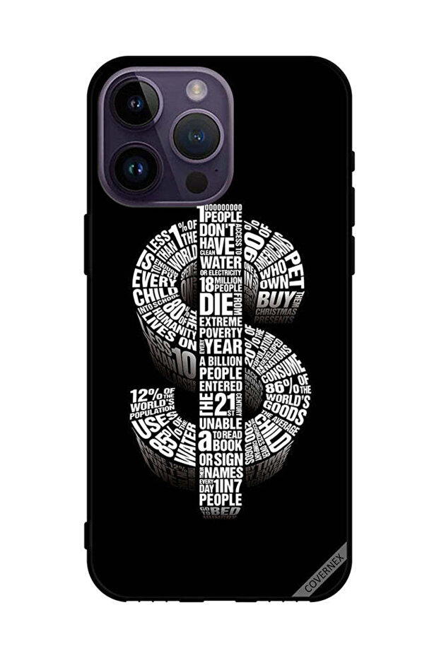 غطاء حماية لهاتف Apple iPhone 14 Pro Max بعلامة الدولار