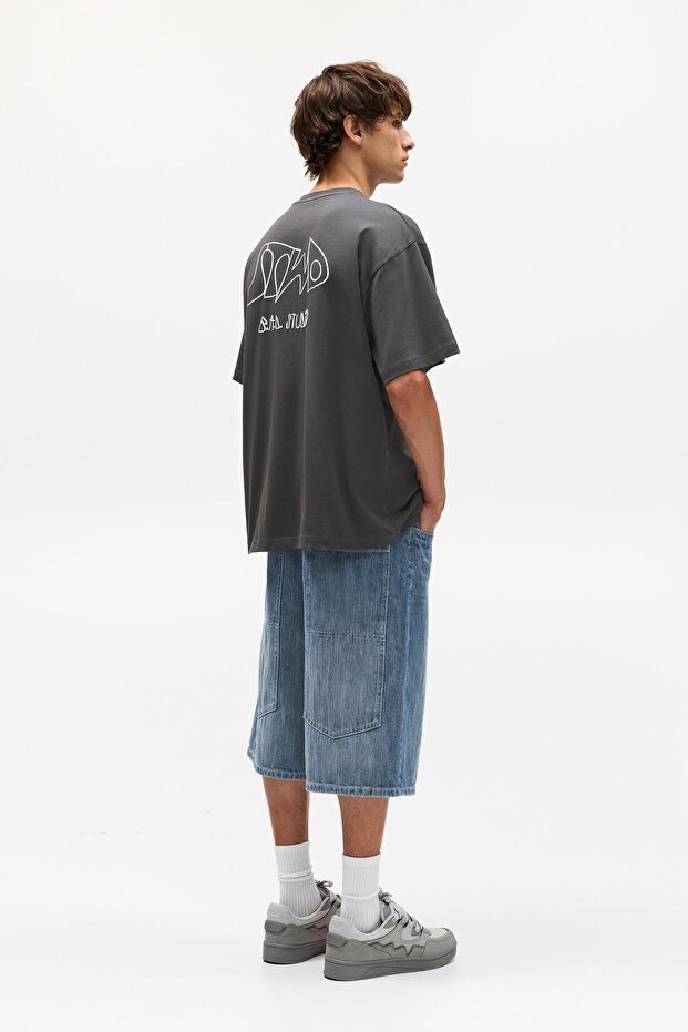 Siyah Bráulio Amado Tişört - 4