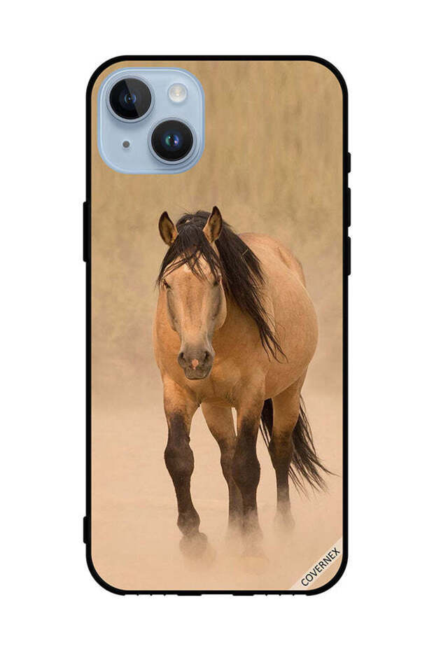 غطاء حماية لهاتف Apple iPhone 14 Plus سباق الخيل