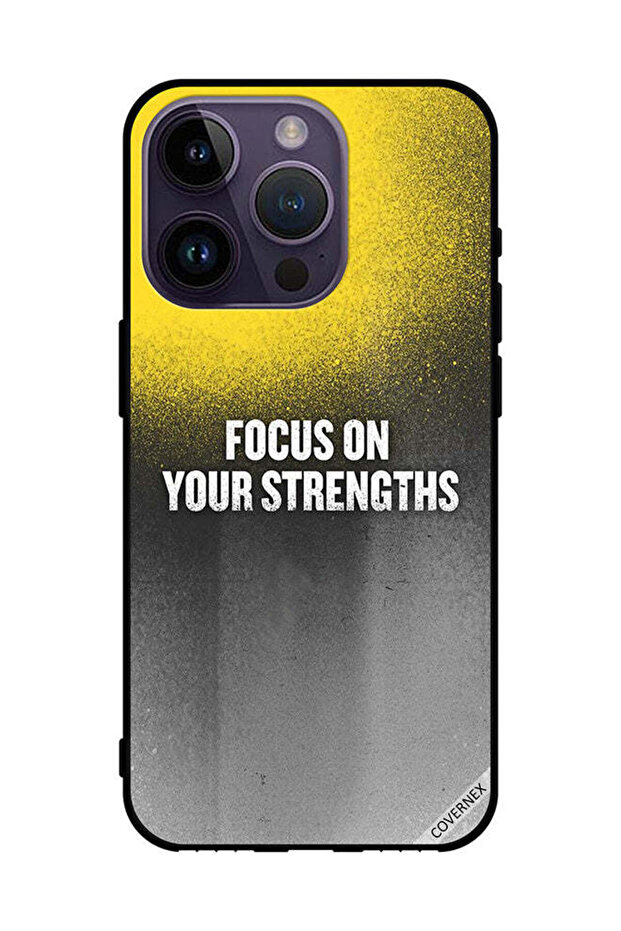 غطاء حماية لهاتف Apple iPhone 14 Pro ركز على نقاط قوتك