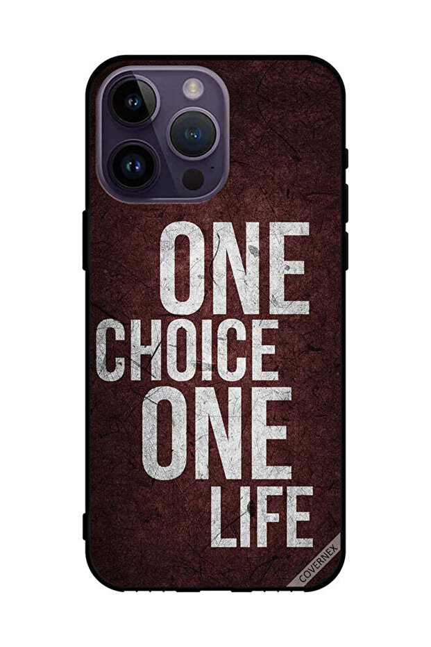 غطاء حماية لهاتف Apple iPhone 14 Pro Max One Choice One Life