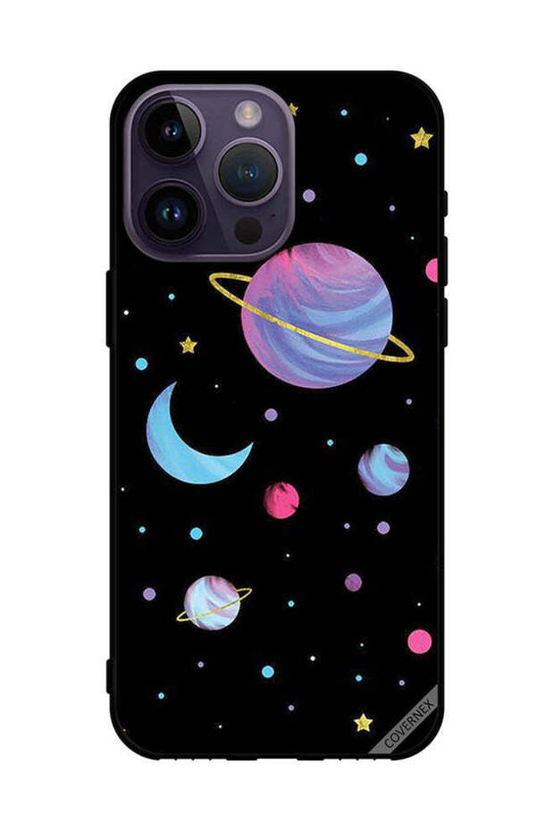 غطاء حماية لهاتف Apple iPhone 14 Pro Max - فن الكواكب