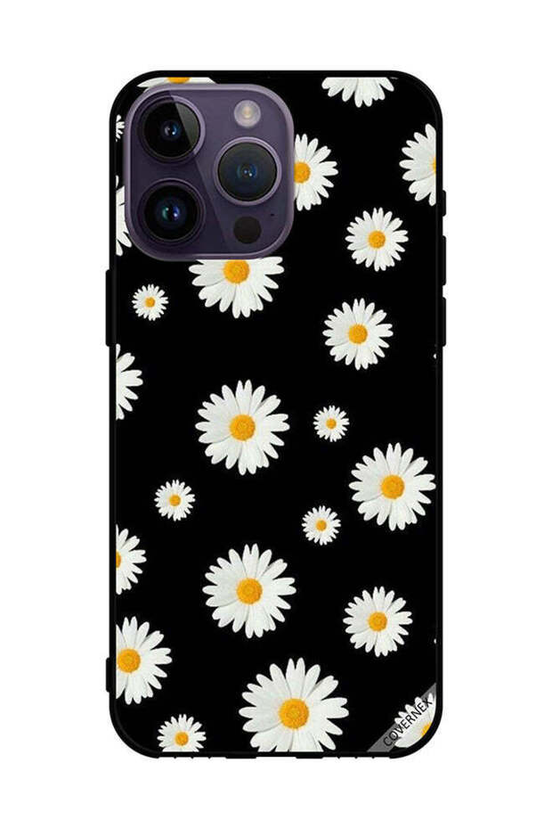 غطاء حماية لهاتف Apple iPhone 14 Pro Max زهور الشمس الصغيرة