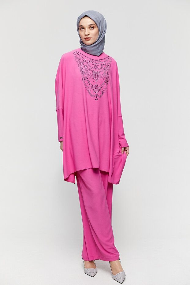 Taş Detaylı İkili Takım - 1