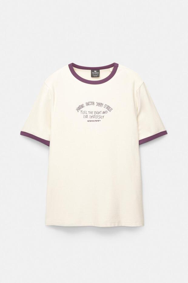 Nakış işlemeli t-shirt - 6