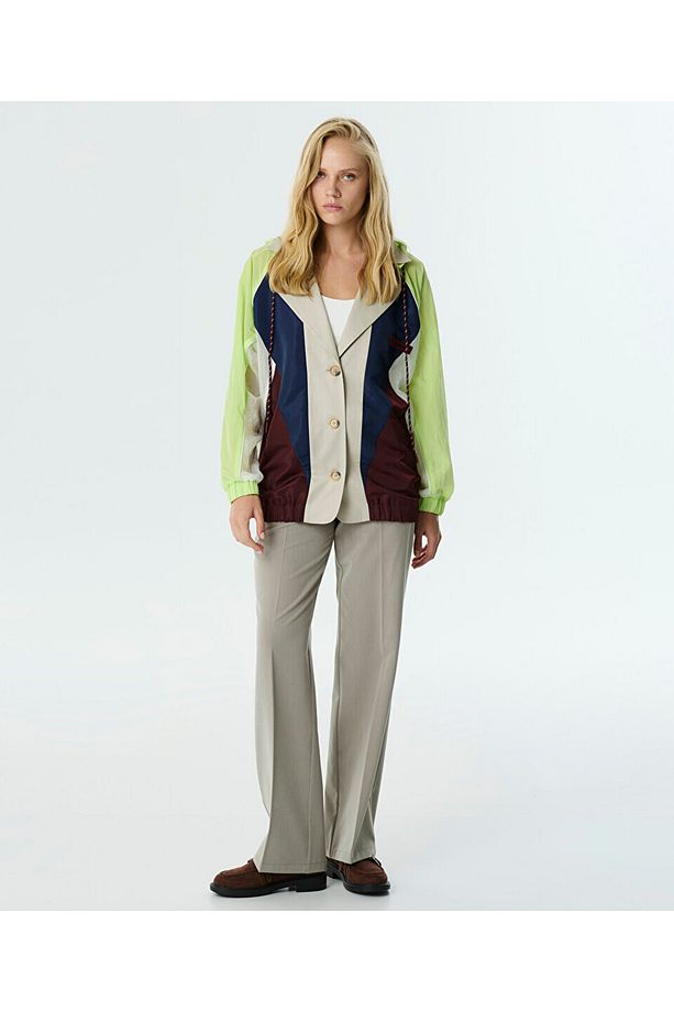 KUMAŞ MIX COLORBLOCK MONT - 6
