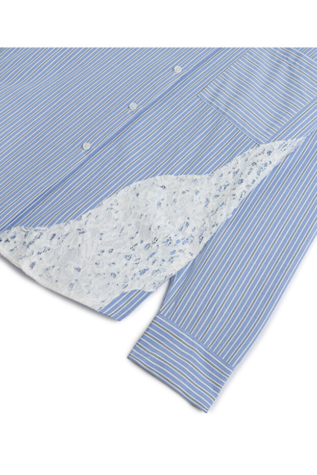 DANTEL MIX GÖMLEK - 4