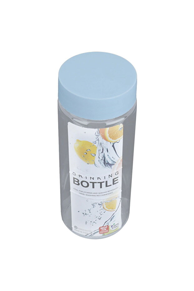 Saif Gallery Plastic Water Bottle, 500 ml - Transparent Blue