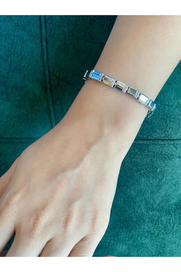 Flat Bracelet Silver - 3