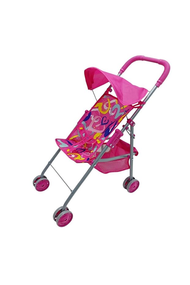 FK6067-عربة أطفال معدنية قابلة للطي مع مظلة