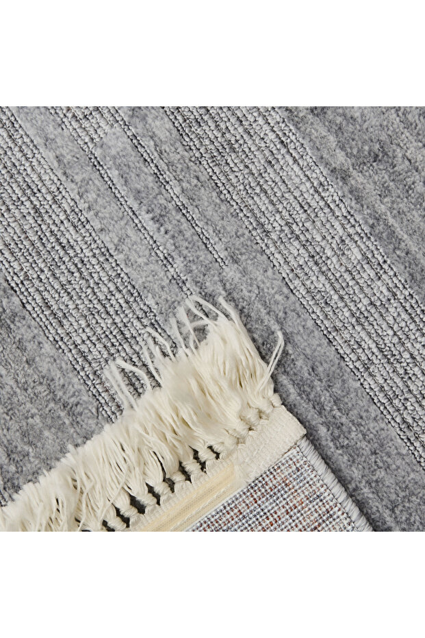Soft Harmony Halı - Gri - 80x150 cm - 2