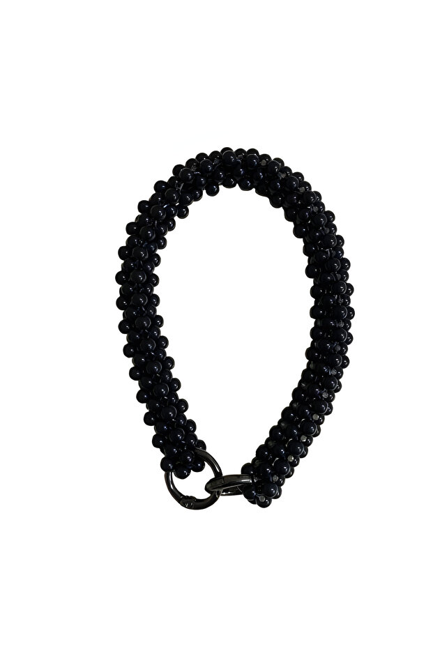 Elegant Pearl Bag Handle 30 cm Alt-36