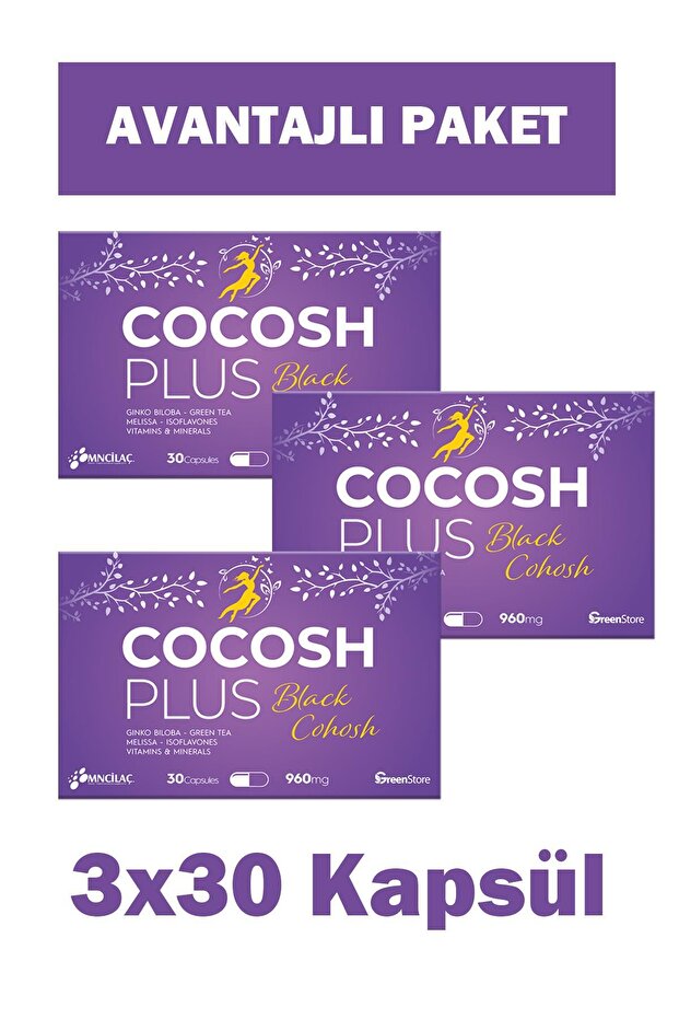 Cocosh Plus 30 Kapsül 3 Adet - 1