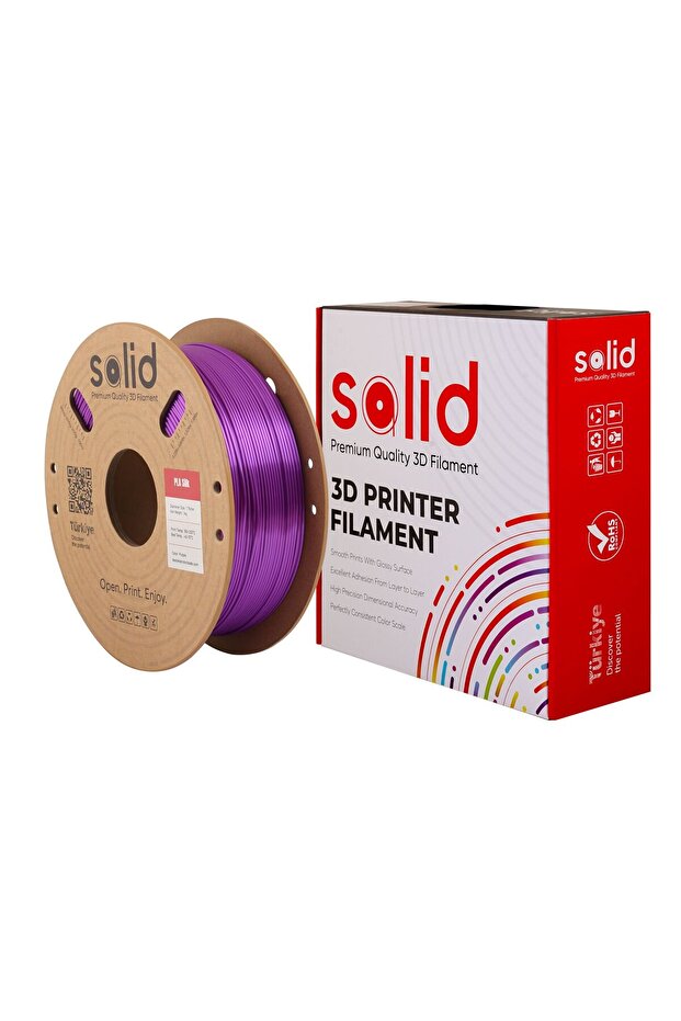 Solid Mor Silk PLA Filament 1.75mm - 1Kg - 3