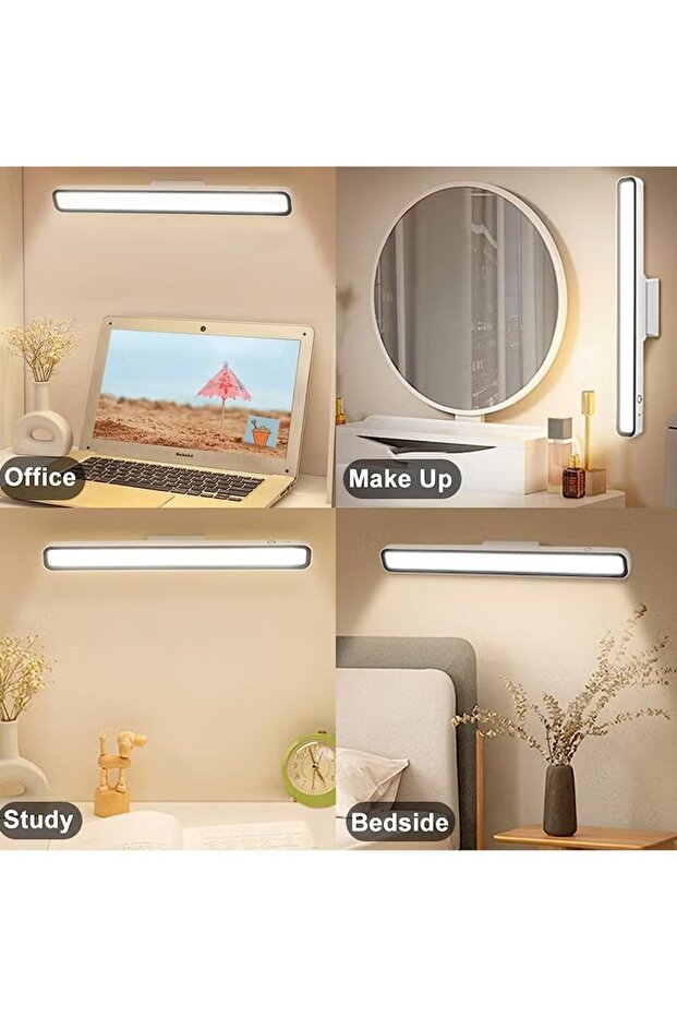 مصباح شحن مع جهاز تحكم عن بعد - أبيض - 4