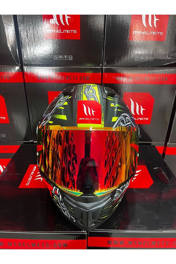 Helmets Stinger 2 Akın a3 (şeffaf vizörlü)kask - 1