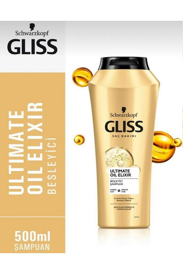 Ultimate Oil Elixir Besleyici Şampuan 500 ml X 6 Adet - 3