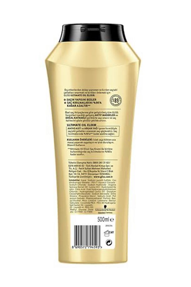 Ultimate Oil Elixir Besleyici Şampuan 500 ml X 6 Adet - 4