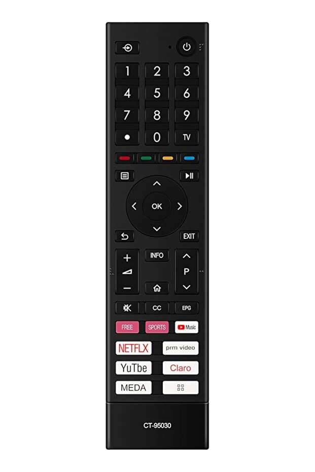 CT-95030 CT95030 Replacement Remote fit for Toshiba 4K LED LCD Smart TV