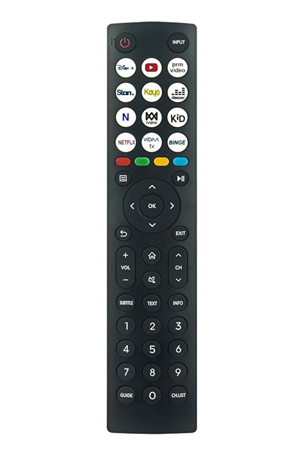 EN2U36 Replacement Remote fit for Hisense Smart Vidaa TV 32A4KAU 40A4KAU Sub EN2V36H