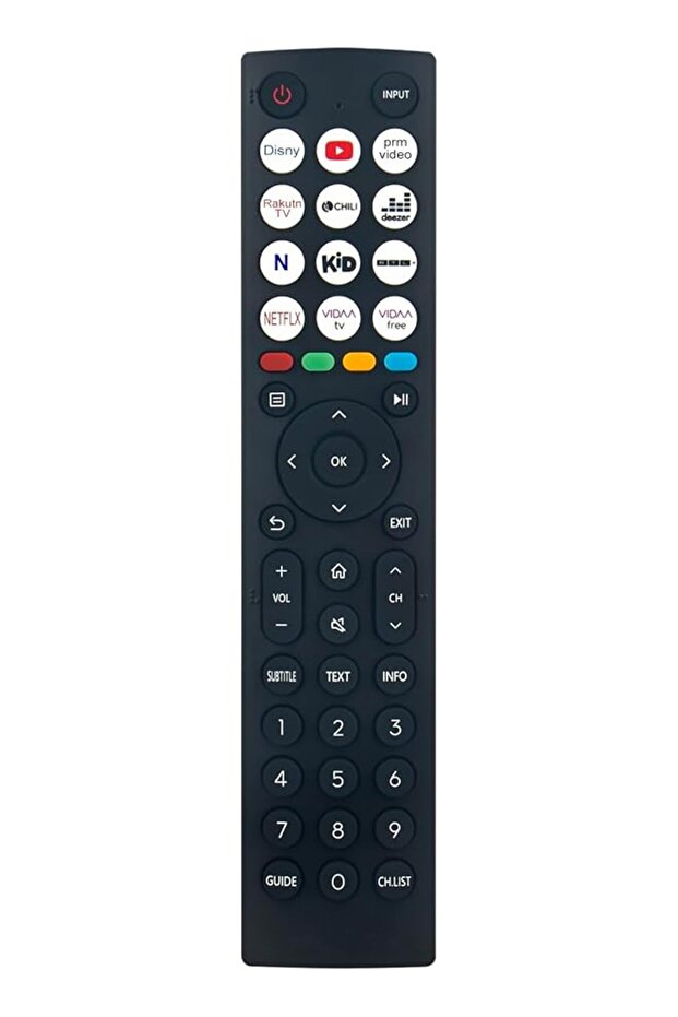 EN2P36 Replacement Remote fit for Hisense Vidaa Smart TV