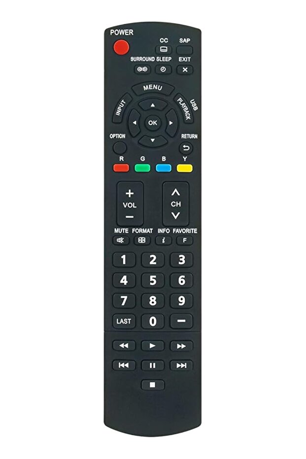 N2QAYB000806 Replaced Remote Control Compatible with Panasonic TVs TCL50EM5