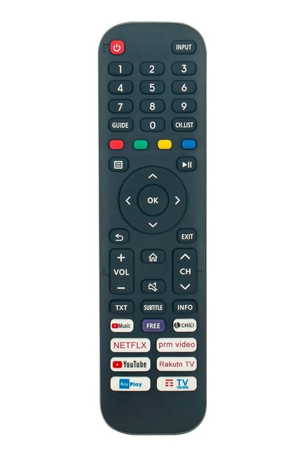EN2H30H Replacement Remote Compatible with Hisense TV 75A7100F EN2H30H