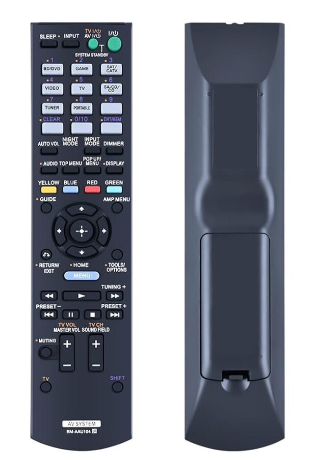 RM-AAU104 RMAAU104 Replace Remote Control suit for Sony STR-DH520 STRDH520 Multi Channel AV Receiver